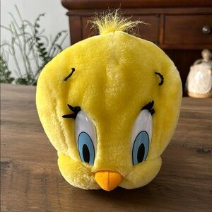 Vintage Looney Toons Tweety Bird Backpack Purse 1997